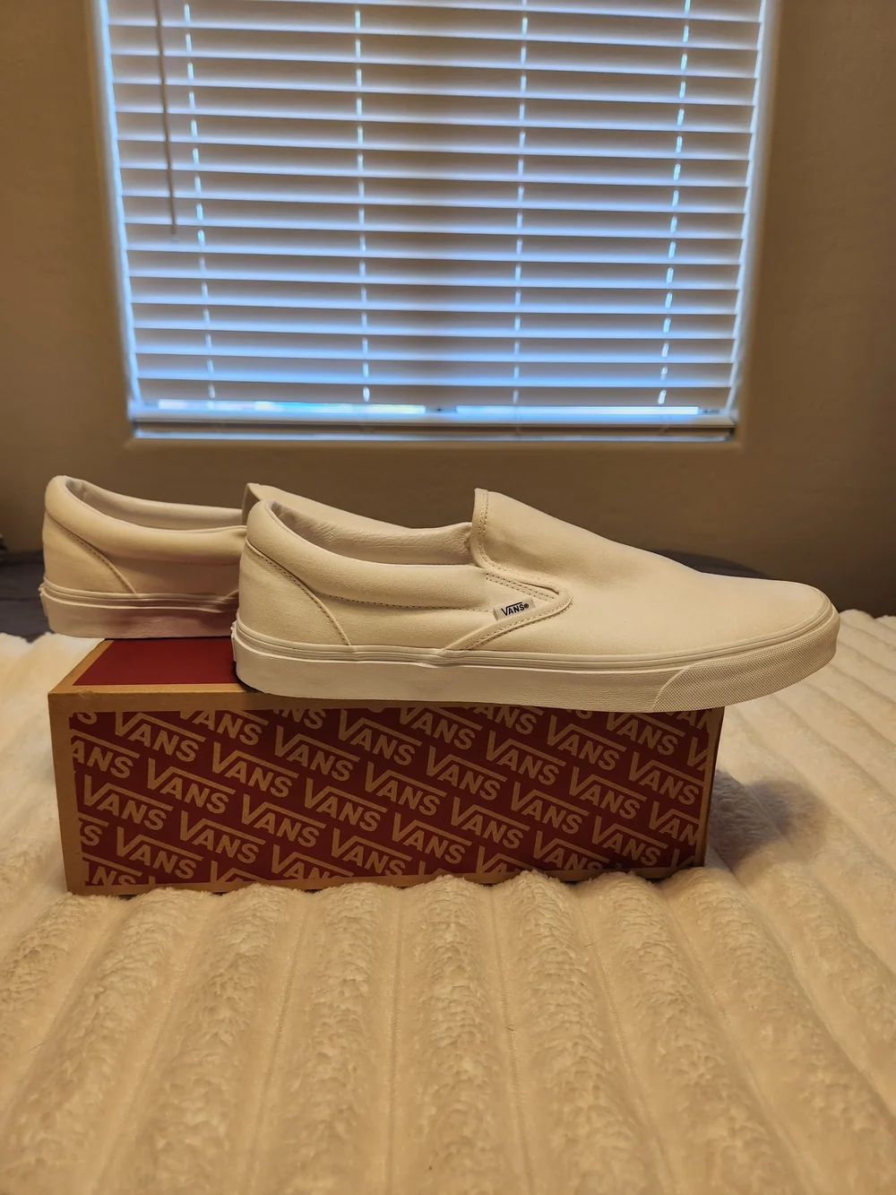 Vans Classic Slip-On Men's Shoes in White